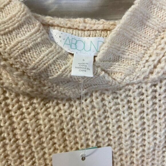 ABOUND Women's Cozy Ribbed Knit Hoodie Pullover Sweater NWT‎ - Picture 8 of 9